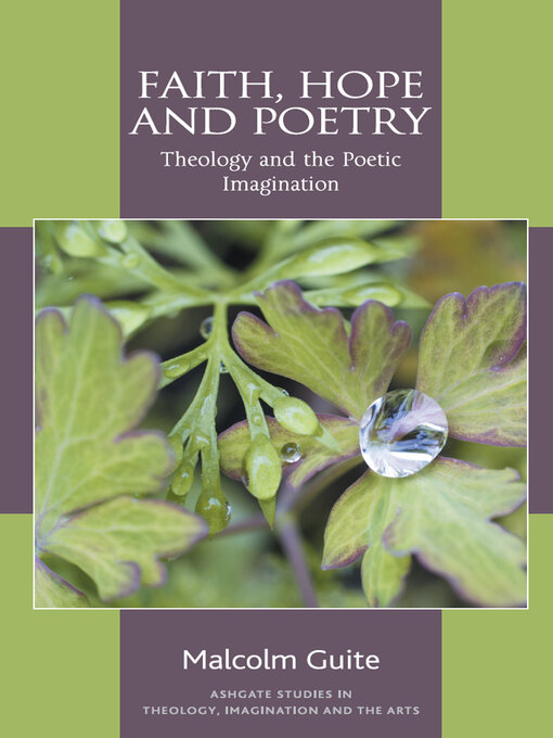 Title details for Faith, Hope and Poetry by Malcolm Guite - Available